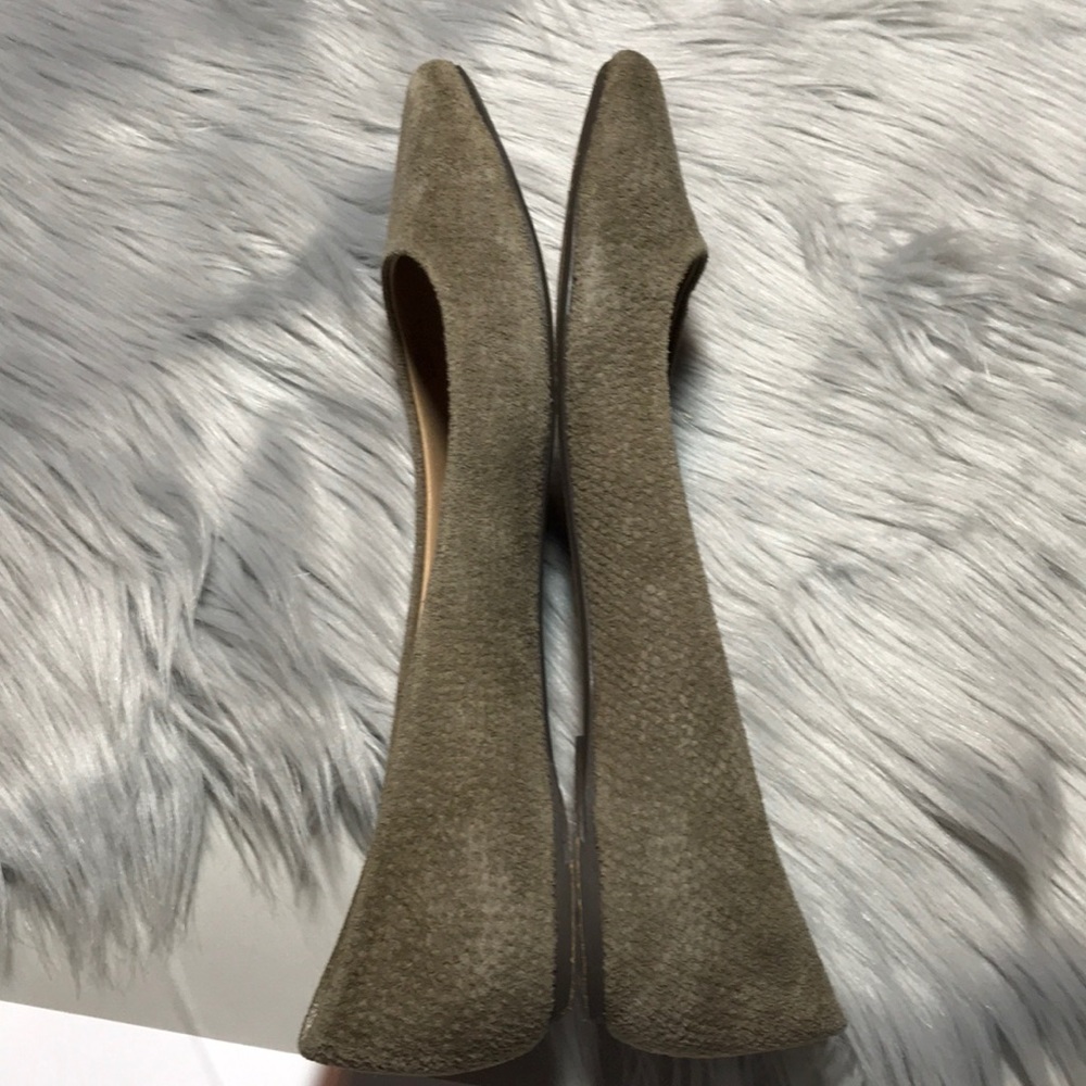 Joes jeans leather point toe ballerina flats 7 M - Picture 7 of 8